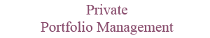 Private Portfolio Management